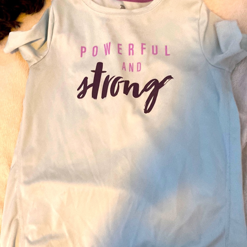 Powerful and strong t-shirt for work out